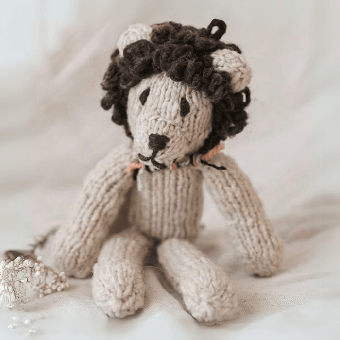 Wool Knit Buddy | Lionel the Lion by Finn + Emma