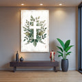 Minimalist Cross Faith Wall Art II by Tailored Canvases