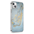 iPhone 13/14 Blue Marble Case - Elegant Protection | Inspire Series by Zerodamage Sahara Case LLC