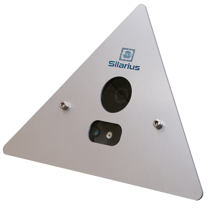 Silarius SIL-ELEVATOR2MP 2MP HD Corner/Elevator Security IP POE Camera CMOS - 2.8mm lens (NDAA Compliant) by Silarius