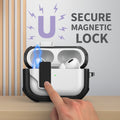 Apple AirPods Pro 3 Case - Secure Lock | Venture-X Series by Zerodamage Sahara Case LLC