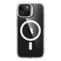 iPhone 15 Plus Clear Case with Kickstand & MagSafe | Venture Series by Zerodamage Sahara Case LLC