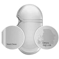 Hybrid-Flex Series Transparent Black Case - Apple AirPods 3 (3rd Generation) by Zerodamage Sahara Case LLC