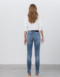 Everyday Mid Rise Ankle Skinny Jeans by Boutique 23
