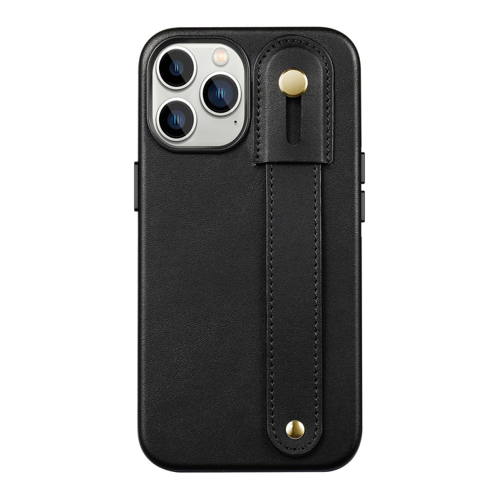 iPhone 15 Pro Max Leather FingerGrip Case with MagSafe | Indy Series by Zerodamage Sahara Case LLC