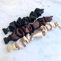 Neutrals Starter Pack - 3-Pack Buckle Scrunchies Bundle - No Snagging, No Tangles by Buckle Scrunchies by RE.STATEMENT