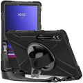Raider X Series Heavy-Duty Hand Strap Case - Samsung Galaxy Tab S10+, Tab S9+, Tab S9 FE+, and Tab S8+ by Zerodamage Sahara Case LLC