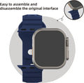 Silicone Band For Apple Watch Series 11/10/9/8/7/6/5/4/ SE / Ultra 1/2/3 by Arleathercraft