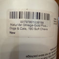NaturVet Omega-Gold Plus Salmon Oil 180 Chews by Price Is Right Miami