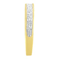 14KT Yellow Gold Diamond Channel Band Ring (1 cttw, H-I Color, SI2-I1 Clarity) by Bids.com