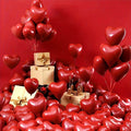 30pcs Red Heart Balloons – Party & Home Decor Set by DailySale
