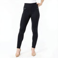 Inc Curvy-Fit Skinny Moto Pants, Size 2Short by Vanessa Jane