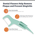 Amazon Basics Mint Dental Flossers, 90 Count (Pack of 6) by Price Is Right Miami