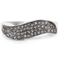 0.21 Carat Genuine Champagne Diamond .925 Sterling Silver Ring by Bids.com