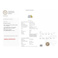 3Cttw Lab Grown Diamond (F/VVS) Toi et Moi Fashiion Halo Engagement Ring 14K Gold by Fine Color Jewels