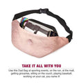 3D Beer Belly Waist Pocket Fanny Pack and Top Prank Gag Gift Travel Carry Pouch by DailySale