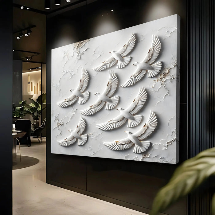 3D Birds Wall Art by Tailored Canvases