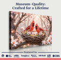 3D Cardinals Wall Art by Tailored Canvases