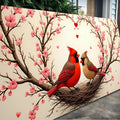 3D Cardinals Wall Art II by Tailored Canvases