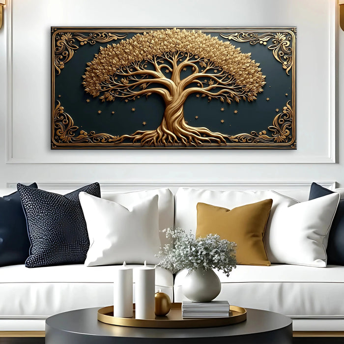 3D Celtic Tree Of Life Wall Art II by Tailored Canvases
