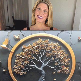 3D Celtic Tree of Life Wall Art IV by Tailored Canvases