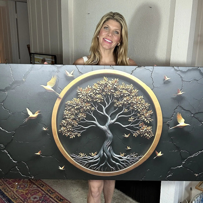 3D Celtic Tree of Life Wall Art IV by Tailored Canvases