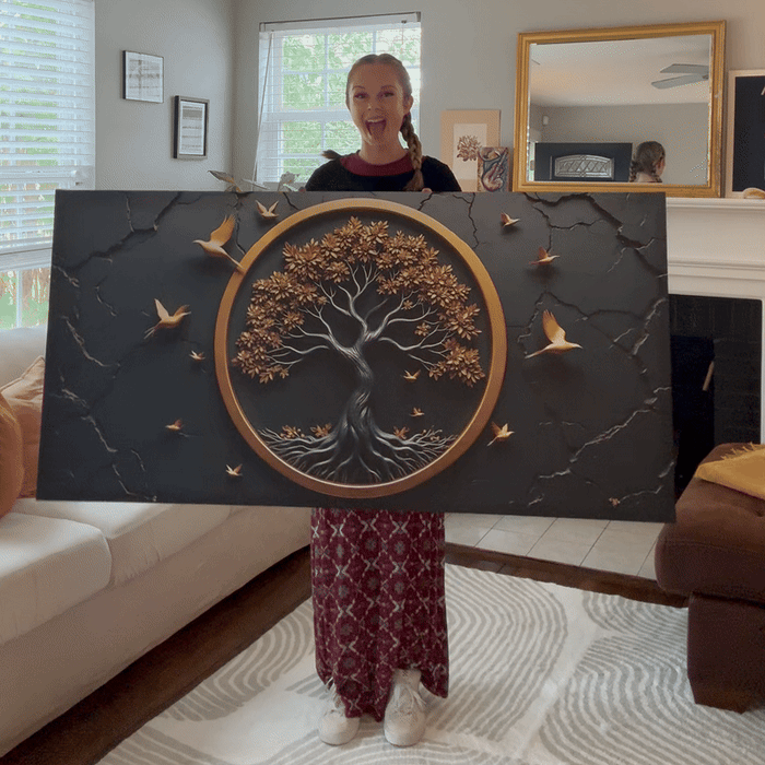 3D Celtic Tree of Life Wall Art IV by Tailored Canvases