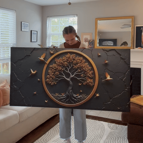 3D Celtic Tree of Life Wall Art IV by Tailored Canvases
