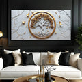 3D Celtic Tree of Life Wall Art - White by Tailored Canvases