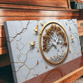 3D Celtic Tree of Life Wall Art - White by Tailored Canvases