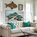 3D Coastal Wall Art III by Tailored Canvases