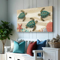 3D Coastal Wall Art VII by Tailored Canvases