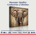 3D Elephant Wall Art by Tailored Canvases