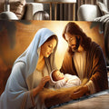 3D Faith Wall Art II by Tailored Canvases