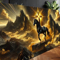 3D Horse Faith Wall Art by Tailored Canvases
