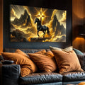3D Horse Faith Wall Art by Tailored Canvases