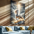 3D Horse Faith Wall Art II by Tailored Canvases