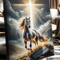 3D Horse Faith Wall Art II by Tailored Canvases