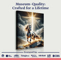 3D Horse Faith Wall Art II by Tailored Canvases