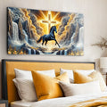 3D Horse Faith Wall Art III by Tailored Canvases
