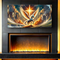 3D Horse Faith Wall Art V by Tailored Canvases