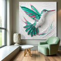 3D Hummingbird Wall Art by Tailored Canvases