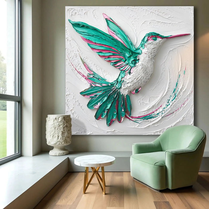3D Hummingbird Wall Art by Tailored Canvases