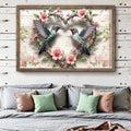 3D Hummingbirds Wall Art II by Tailored Canvases