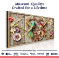 3D Hummingbirds Wall Art VII by Tailored Canvases