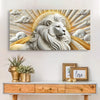 3D Majestic Lion Wall Art III