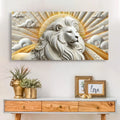 3D Majestic Lion Wall Art III by Tailored Canvases