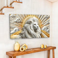 3D Majestic Lion Wall Art III by Tailored Canvases