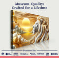 3D Majestic Lion Wall Art V by Tailored Canvases