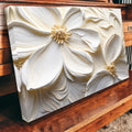 3D Minimalist Flower Wall Art II by Tailored Canvases